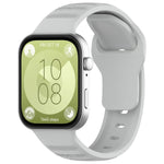 Cinturino per orologio sportivo in silicone con texture a pois ondulati, For Huawei Watch Fit 3