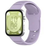 Cinturino per orologio sportivo in silicone con texture a pois ondulati, For Huawei Watch Fit 3