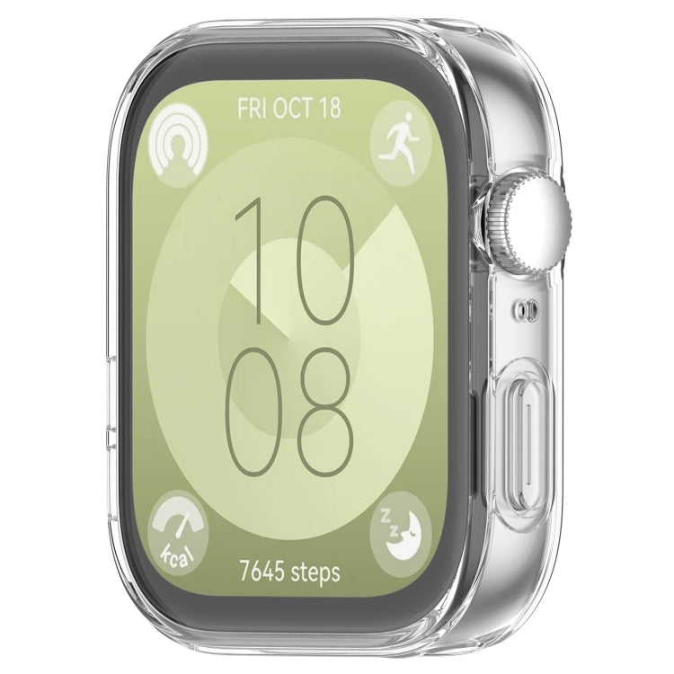 Custodia protettiva per orologio elettrolitico in TPU a copertura totale, For Huawei Watch Fit 3