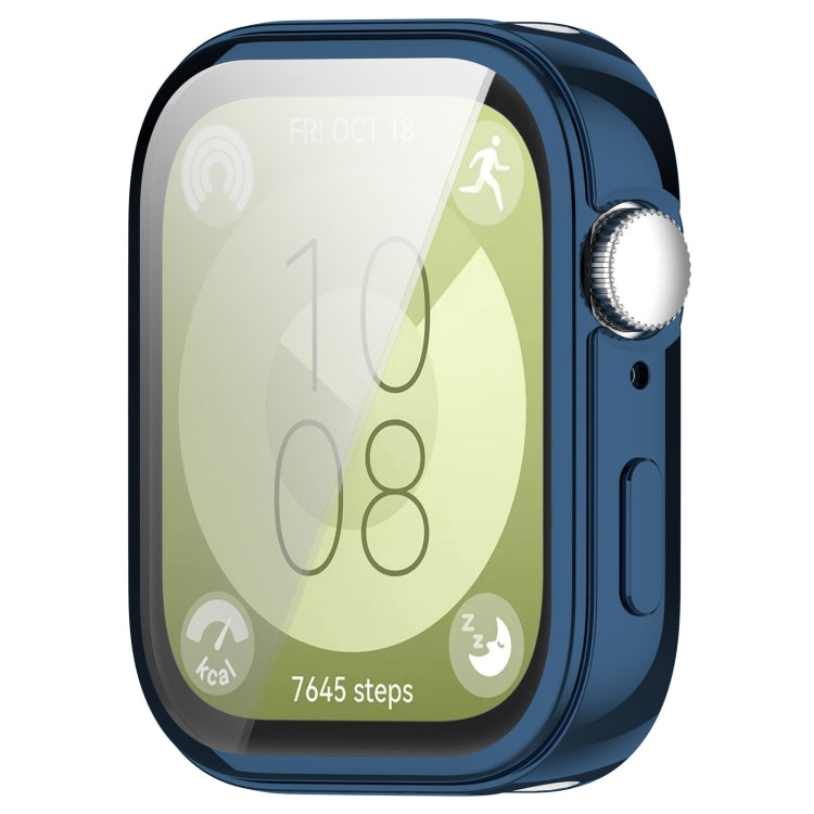 Custodia protettiva per orologio elettrolitico in TPU a copertura totale, For Huawei Watch Fit 3