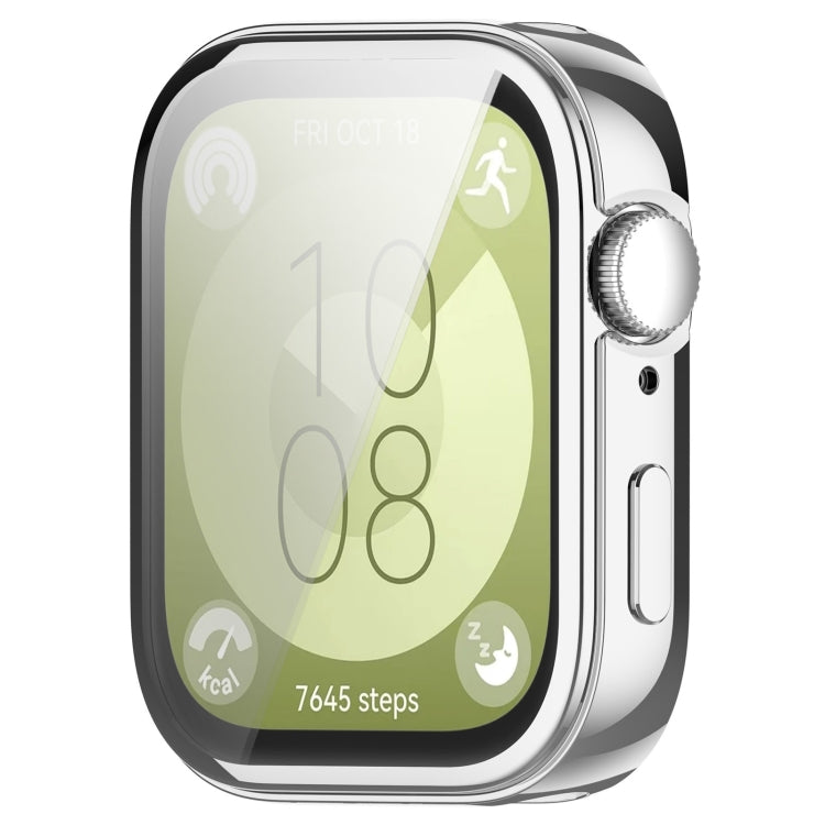 Custodia protettiva per orologio elettrolitico in TPU a copertura totale, For Huawei Watch Fit 3