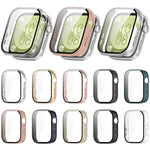 Custodia protettiva per orologio integrata in PC + pellicola temperata, For Huawei Watch Fit 3