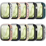 Custodia protettiva per orologio integrata in PC + pellicola temperata, For Huawei Watch Fit 3
