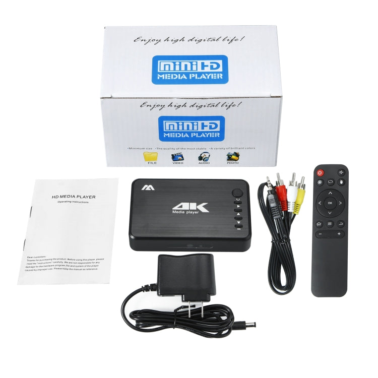 Lettore multimediale HDD 4K 30Hz con HDMI e VGA
