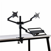 Supporto per laptop con staffa rialzata per monitor doppio computer con supporto da tavolo OL-10T, OL-10T