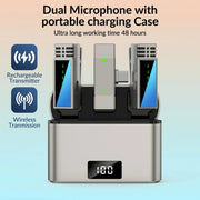 Microfono wireless lavalier 2.4G con porta USB-C Type-C