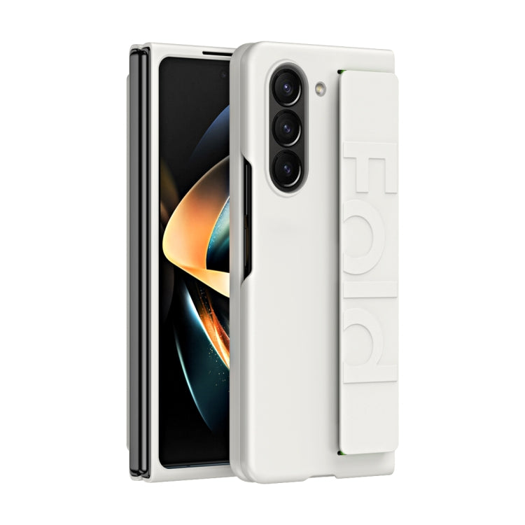 Custodia per telefono con cover posteriore con impugnatura elastica per il polso, For Galaxy Z Fold8 5G, For Galaxy Z Fold8 Ultra 5G, For Galaxy Z Fold7 5G, For Galaxy Z Fold6 5G