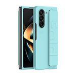 Custodia per telefono con cover posteriore con impugnatura elastica per il polso, For Galaxy Z Fold8 5G, For Galaxy Z Fold8 Ultra 5G, For Galaxy Z Fold7 5G, For Galaxy Z Fold6 5G