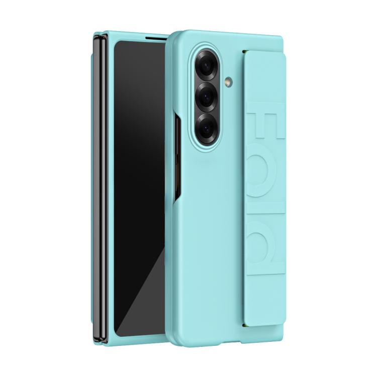 Custodia per telefono con cover posteriore con impugnatura elastica per il polso, For Galaxy Z Fold8 5G, For Galaxy Z Fold8 Ultra 5G, For Galaxy Z Fold7 5G, For Galaxy Z Fold6 5G