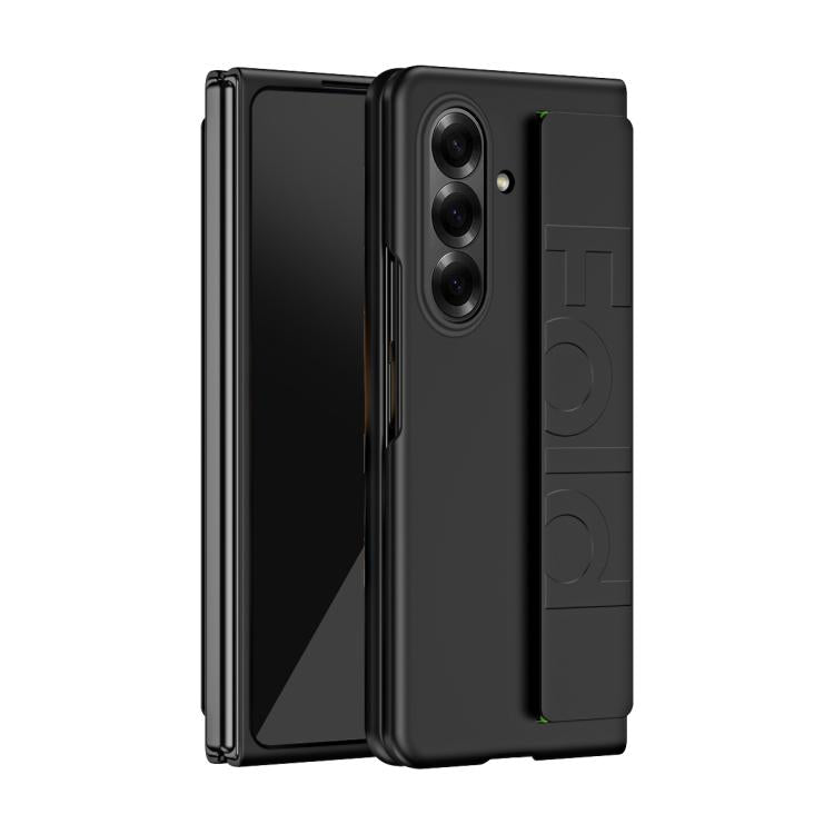 Custodia per telefono con cover posteriore con impugnatura elastica per il polso, For Galaxy Z Fold8 5G, For Galaxy Z Fold8 Ultra 5G, For Galaxy Z Fold7 5G, For Galaxy Z Fold6 5G