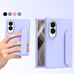 Custodia per telefono con cover posteriore con impugnatura elastica per il polso, For Galaxy Z Fold8 5G, For Galaxy Z Fold8 Ultra 5G, For Galaxy Z Fold7 5G, For Galaxy Z Fold6 5G