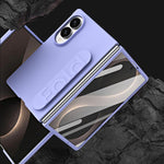 Custodia per telefono con cover posteriore con impugnatura elastica per il polso, For Galaxy Z Fold8 5G, For Galaxy Z Fold8 Ultra 5G, For Galaxy Z Fold7 5G, For Galaxy Z Fold6 5G