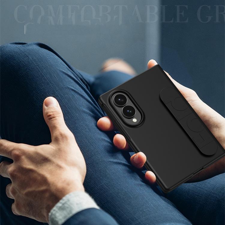 Custodia per telefono con cover posteriore con impugnatura elastica per il polso, For Galaxy Z Fold8 5G, For Galaxy Z Fold8 Ultra 5G, For Galaxy Z Fold7 5G, For Galaxy Z Fold6 5G