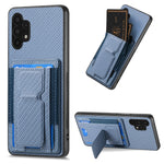 Custodia con borsa elastica per carte e supporto pieghevole per Samsung Galaxy