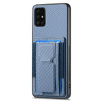 Custodia per telefono con borsa elastica per carte e supporto pieghevole in