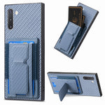 Custodia per telefono con borsa elastica per carte e supporto pieghevole in