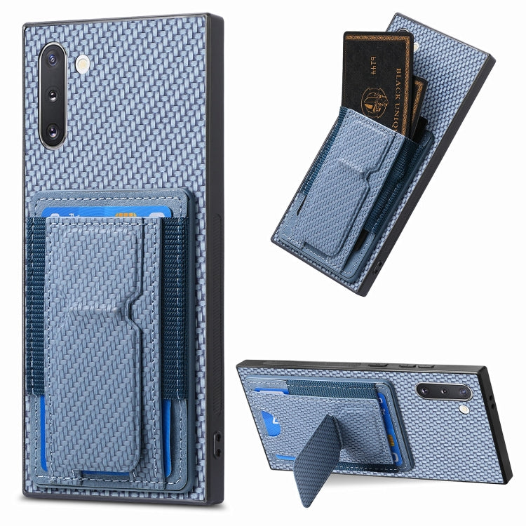 Custodia per telefono con borsa elastica per carte e supporto pieghevole in
