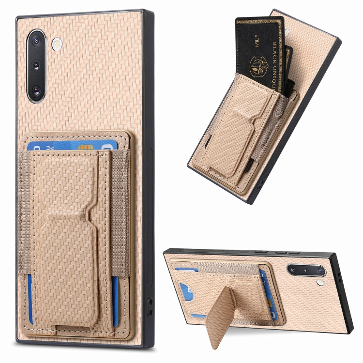 Custodia per telefono con borsa elastica per carte e supporto pieghevole in