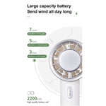 Ventilatore portatile WX-633 a 3 velocità con supporto telefono