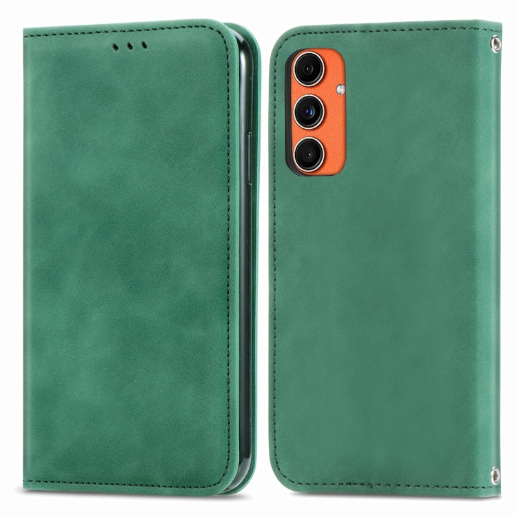 Custodia pelle magnetica retrò per Samsung Galaxy A36 5G