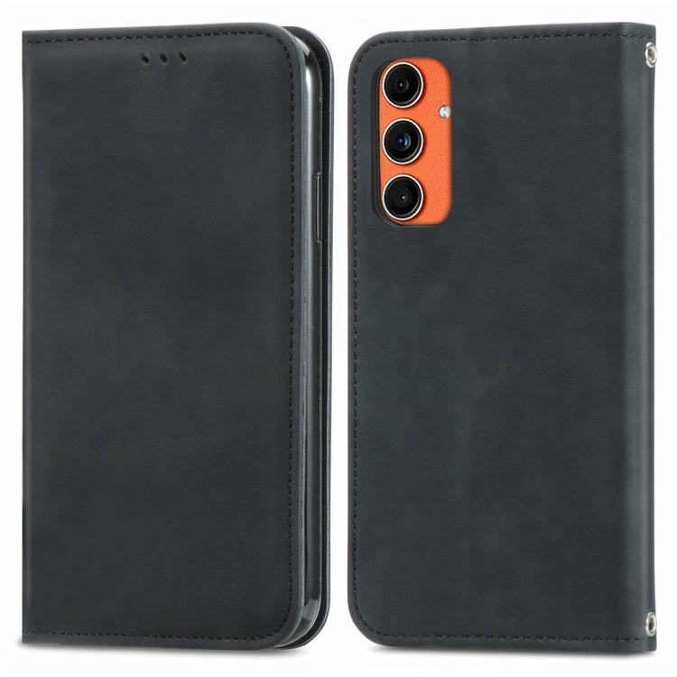 Custodia pelle magnetica retrò per Samsung Galaxy A36 5G