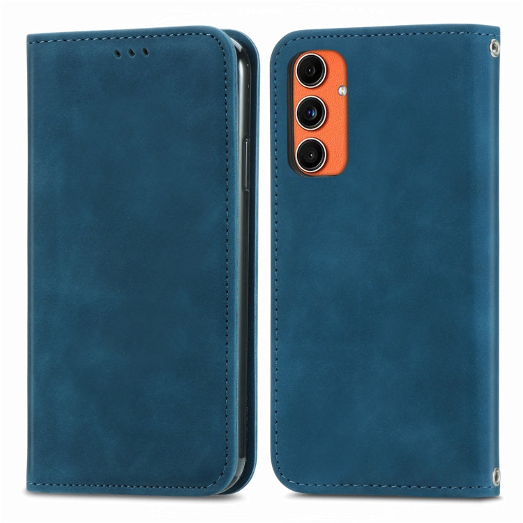 Custodia pelle magnetica retrò per Samsung Galaxy A36 5G
