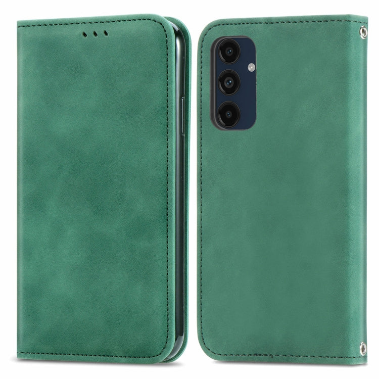 Custodia pelle magnetica retrò per Samsung Galaxy A36 5G