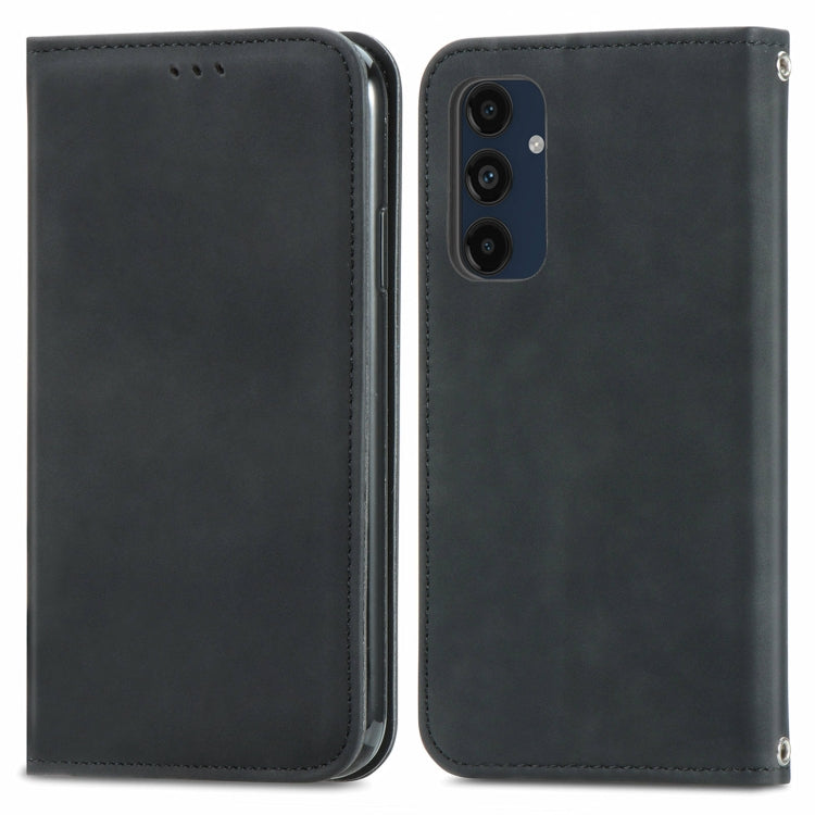 Custodia pelle magnetica retrò per Samsung Galaxy A36 5G