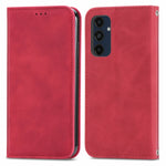 Custodia pelle magnetica retrò per Samsung Galaxy A36 5G
