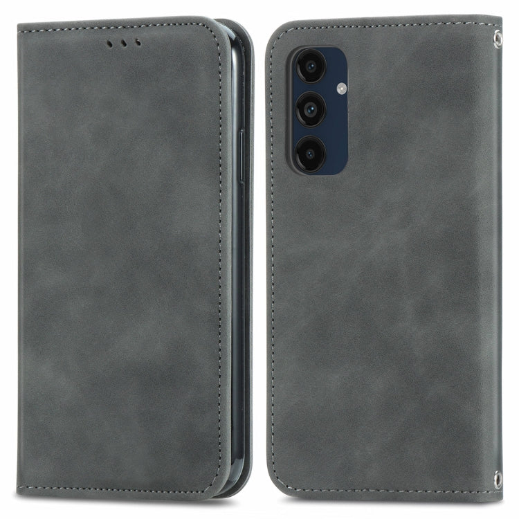 Custodia pelle magnetica retrò per Samsung Galaxy A36 5G