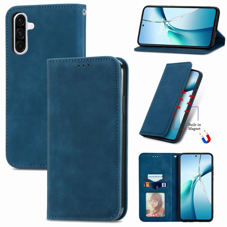 Custodia pelle magnetica retrò per Samsung Galaxy A57 5G
