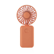 F458 Mini ventilatore portatile pieghevole regolabile a 3 velocità estivo con corda per il collo, F458 (Orange), F458 (Purple), F458 (White)