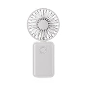 F458 Mini ventilatore portatile pieghevole regolabile a 3 velocità estivo con corda per il collo, F458 (Orange), F458 (Purple), F458 (White)