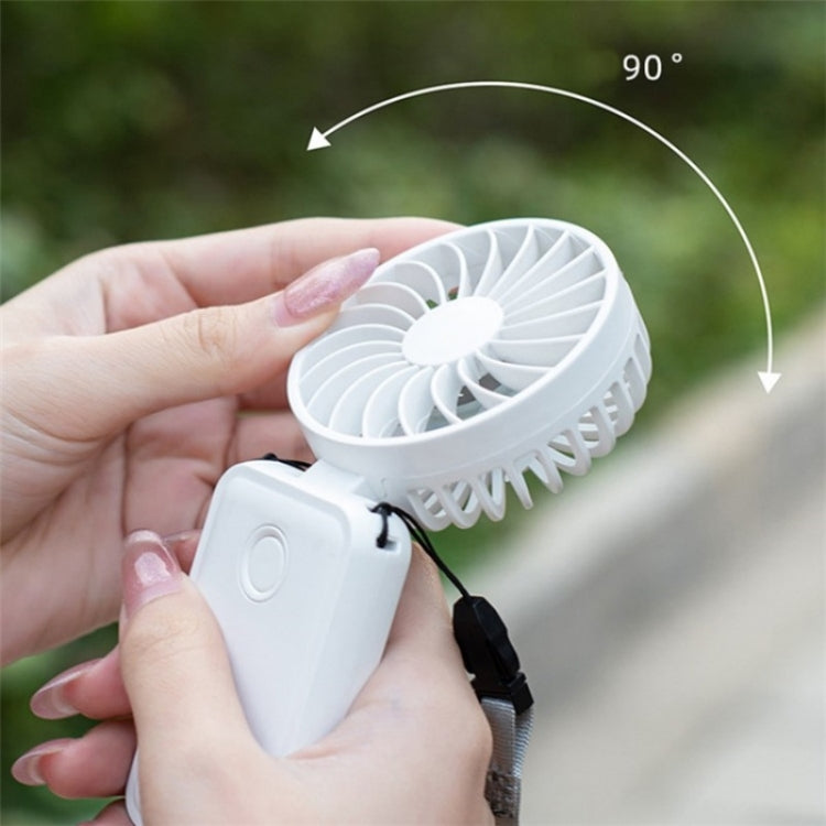 Mini ventilatore portatile pieghevole a 3 velocità con corda