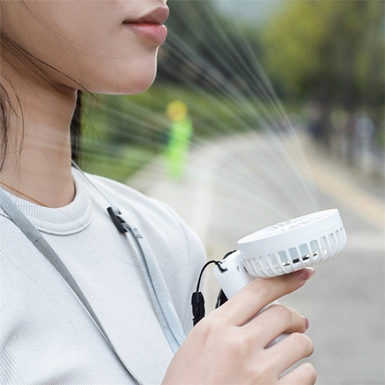 Mini ventilatore portatile pieghevole a 3 velocità con corda