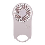 Ventilatore portatile estivo F12 con 3 velocità e fibbia
