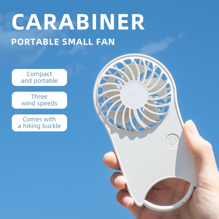 Ventilatore portatile estivo F12 con 3 velocità e fibbia