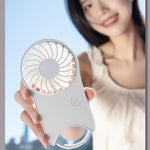 Ventilatore portatile estivo F12 con 3 velocità e fibbia
