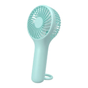 S13 Ventilatore portatile di raffreddamento estivo con fibbia sospesa Mini ventilatore portatile a 3 velocità del vento, S13 (Baby Blue), S13 (Pink), S13 (White)