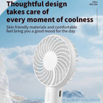 Ventilatore da tavolo portatile ricaricabile S3 3 velocità