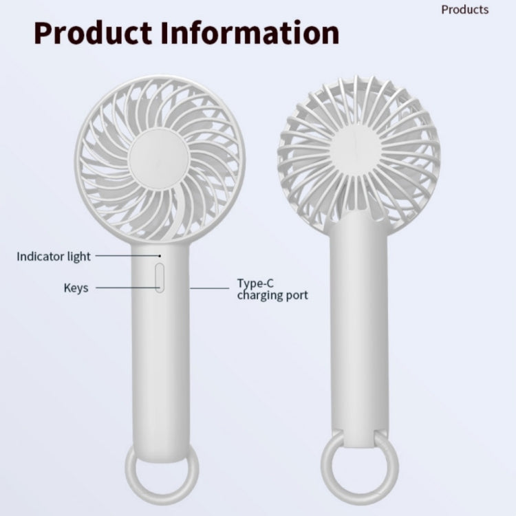 Ventilatore da tavolo portatile ricaricabile S3 3 velocità