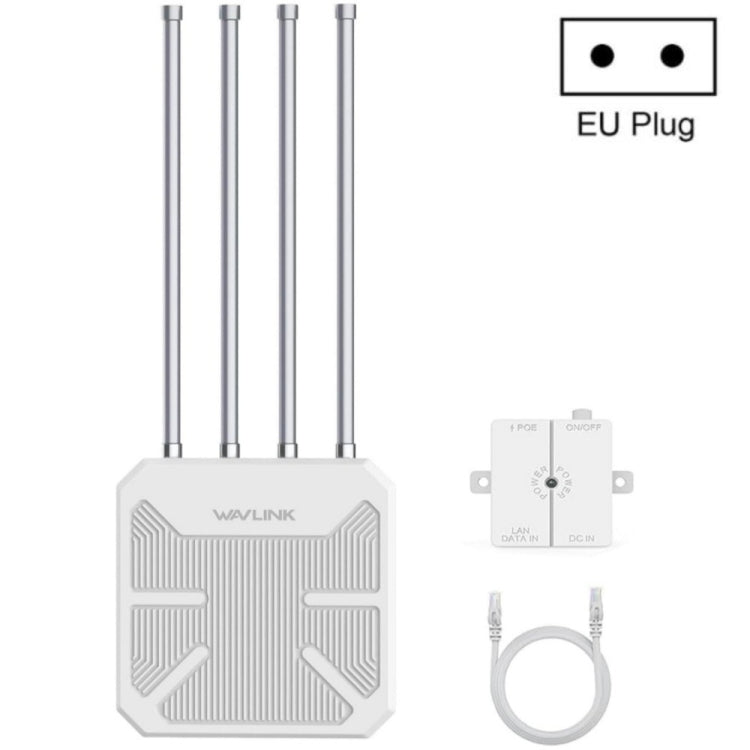 WAVLINK WN573HX3 AX3000 Router dual band wireless esterno WiFi impermeabile, US Plug, UK Plug, EU Plug, AU Plug