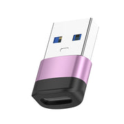 Adattatore OTG USB3.0 maschio a USB-C / Tipo-C femmina trasmissione 5 Gbps