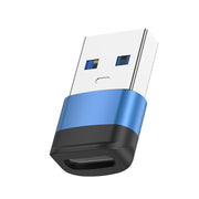 Adattatore OTG USB3.0 maschio a USB-C / Tipo-C femmina trasmissione 5 Gbps