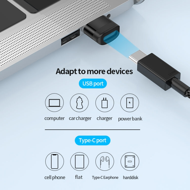 Adattatore OTG USB 3.0 maschio a USB-C femmina 5 Gbps