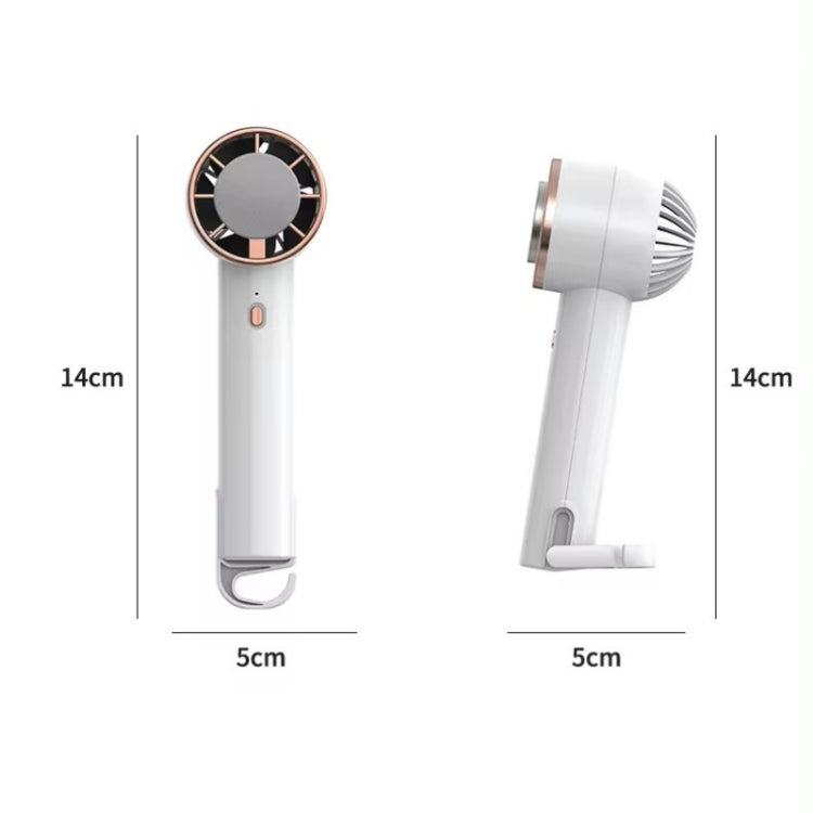 Ventola USB ricaricabile con effetto raffreddamento estivo