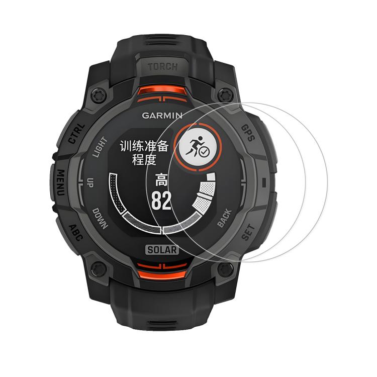 2 pellicole protettive per schermo in vetro temperato ENKAY Hat-Prince da 0,2 mm 9H, For Garmin Forerunner 170, For Garmin Instinct E 45mm, For Garmin Instinct E 40mm, For Garmin Forerunner 158, For Garmin Edge 850 / 550                                ...