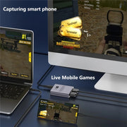 HC-V9 1080P HDMI Gioco Adattatore di registrazione in streaming live USB3.0 Scheda di acquisizione video HD 4K, HC-V9