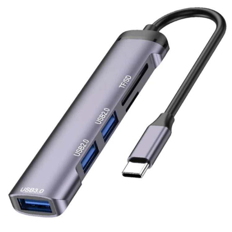 Adattatore USB Tipo C con USB 3.0, USB 2.0 e slot SD/TF