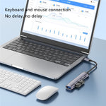 Adattatore USB Tipo C con USB 3.0, USB 2.0 e slot SD/TF